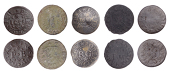 17th Century Tokens, Stowmarket, Israell Barrel, Farthing, 1.15g/6h (N 5403; BW. 309); Peter Brasier, Farthing,...