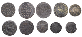 17th Century Tokens, Woodbridge, Parish Halfpenny, 1670, 2.89g/12h (N 4495; BW. 357); Henry/Henery...