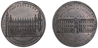 CAMBRIDGESHIRE, Cambridge, David Hood, Penny, 1796, King’s College Chapel, rev. west elevation of King’s College...