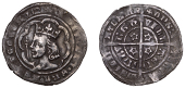 David II (1329-1371), Second coinage, Class A, Groat, class A02, Edinburgh, mm. cross pattée, small young bust,...