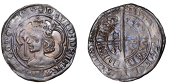 David II (1329-1371), Second coinage, Class A, Groat, class A4, Edinburgh, mm. cross pattée, small young bust,...