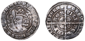 David II (1329-1371), Second coinage, Class C, Groat, class C1, Edinburgh, mm. cross pattée, third intermediate...