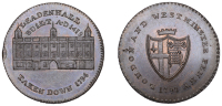 LONDON, Leadenhall Street, Prattent’s London and Westminster series, Penny, type 5, Leadenhall, rev. City arms,...