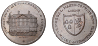 SURREY, Croydon, Skidmore’s Clerkenwell series, Penny, Addington Place, rev. fictitious arms, edge i promise to...