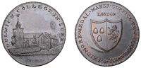 SURREY, Dulwich, Skidmore’s Clerkenwell series, Penny, Dulwich College, rev. fictitious arms, edge i promise to...