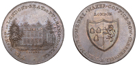 MIDDLESEX, Fulham, Skidmore’s Clerkenwell series, Penny, Fulham Palace, rev. fictitious arms, edge i promise to...