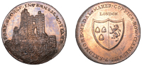 INVERNESS-SHIRE, Inverness, Skidmore’s Clerkenwell series, Penny, ruins of the old Fort George, rev. fictitious...