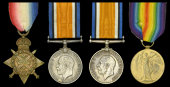 Pair: Corporal D. Davies, South Wales Borderers, who was killed in action on 9 May 1915
1914 Star (8254. Pte. D....