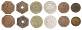 SURREY, Addington, Addington CSL, Half-Sovereign (R 9); Chertsey, Chertsey Co-op Provident ISL, Half-Sovereign (R...