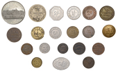LONDON, Battersea, Battersea & Wandsworth CSL, Pound (R 23); Bethnal Green, New Co-op Dairy Co, Coupon 18th Branch...