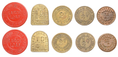 GLAMORGANSHIRE, Blaengarw, Blaengarw CSL, Twopence (R 4; Cox II, 2833); Pontardulais, Pontardulais CSL, Halfpenny (R...