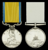 An Arctic Exploration pair awarded to Doctor Thomas Colan, Principal Medical Officer for the Arctic Expedition of...