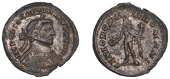 Diocletian under Maximianus, Follis (AE1), London, 300-305, laureate and cuirassed bust right, imp c diocletianvs p...