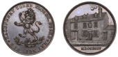 18th Century Tokens, BUCKINGHAMSHIRE, Slough, William Till, Halfpenny, 1794, lion rampant to left, rev. view of the...