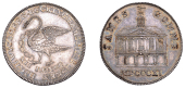 19th Century Tokens, BUCKINGHAMSHIRE, High Wycombe, James Gomme, Shilling, 1811, swan chained, rev. view of the Town...