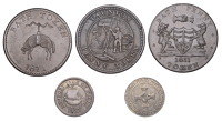 19th Century Tokens, HAMPSHIRE, Newport (I.o.W.), issuer uncertain, Sixpence, 1811, 2.17g/12h (D 28); SOMERSET,...