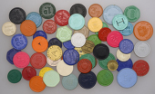 Miscellaneous Tokens and Checks, Transport tokens (58), viz. BERKSHIRE, Abingdon, Vale of White Horse District...