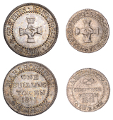 19th Century Tokens, WILTSHIRE, Marlborough, Stephen King, John Gosling, William Tanner and Robert Griffiths,...