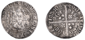 James I (1406-1437), First Fleur-de-lis issue, Groat, Edinburgh, type III, mm. cross pattée, tressure of eight...