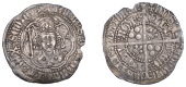 James I (1406-1437), First Fleur-de-lis issue, Groat, Edinburgh, type II, mm. cross pattée, tressure of seven arcs,...