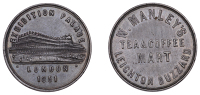 BEDFORDSHIRE, Leighton Buzzard, William Manley, 1851 (W 1990; GO 246; Allen HP-C040). About extremely fine; the only...