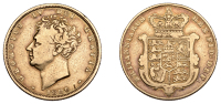 George IV (1820-1830), Sovereign, 1826 (M 11; S 3801). Good fine, some orange toning 	 £700-£900