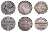 LINCOLNSHIRE, Grimsby, Lawson & Waby (W 1714; Gunstone B65); Lincoln, Joseph Flint (W 2010; Gunstone B81); Stamford,...