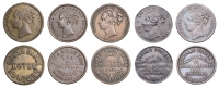 CHESHIRE, Macclesfield, James Brown (W 3190, the plate piece; Edge A22), John Warburton (W 3200; Edge A24); Runcorn,...