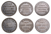 CAMBRIDGESHIRE, March, John Smith (2), 1820 (W 3650), 1825 (W 3660), John Thurbon, 1827 (W 3670) [3]. Very fine; all...