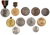 Coronation, 1902, unsigned medals (3): bronze, 38mm (C & W 4785A.1); gilt-bronze and enamel, 38mm (C & W 4785A.2a);...