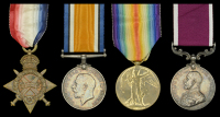 Four: Warrant Officer Class II R. H. Barker, 21st Lancers, who took part in the regiment’s celebrated charge at...