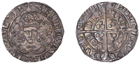 Henry VII (1485-1509), Facing Bust issue, Groat, class IIIc, mm. greyhound’s head no. 1, crown with inner arch...