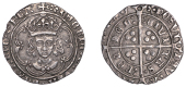 Henry VII (1485-1509), Facing Bust issue, Groat, class IIIb, mm. normal pansy, crown with two jewelled arches,...