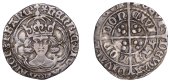 Henry VII (1485-1509), Facing Bust issue, Groat, class IIa, mm. heraldic cinquefoil on obv. only, crown 2 with two...