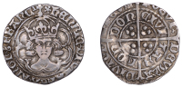 Henry VII (1485-1509), Facing Bust issue, Groat, class IIa, mm. heraldic cinquefoil on obv. only, crown 2 with two...