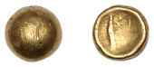 Continental Iron Age, GAUL, Senones, gold Quarter-Stater, c. 100-60 BC, ‘Gallo-Belgic Bullet’ type, plain, of...