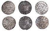 Edward I and II (1296-1318), Occupation of Berwick, Pennies (3), all Berwick-upon-Tweed, class Ia, narrow face,...