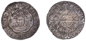 Henry VII (1485-1509), Facing Bust issue, Groat, class IIIc, mm. cross-crosslet on obv., greyhound’s head no. 2 on...