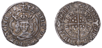 Henry VII (1485-1509), Facing Bust issue, Groat, class IVb, mm. cross-crosslet, lettering G4b/G3, wide,...