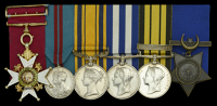 The ‘1911 Coronation’ C.B. group of six awarded to Engineer Rear-Admiral J. S. Sanders, Royal Navy, who was...