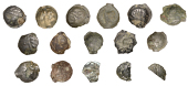 Continental Iron Age, GAUL, Leuci, cast Potins (16), bust left, rev. boar standing, decoration below (13) (DT 225-8;...