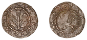Charles I (1625-1649), Coinage of 1629, Penny, leaved triple thistle, rev. lion rampant left, pellet behind,...