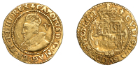 Charles I (1625-1649), Tower mint, Gold Crown, Gp A, mm. lis [1625], bust 1, 2.22g/9h (SCBI Brooker 182-3; N 2179; S...