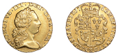 George III (1760-1820), Pre-1816 issues, Quarter-Guinea, 1762 (EGC 886; S 3741). A few surface marks, good very...