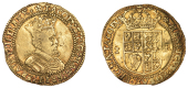 James I (1603-1625), Second coinage, Double-Crown, fifth bust, mm. cinquefoil, 4.93g/9h (SCBI Schneider 37-8; N...