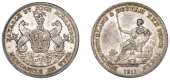 George III (1760-1820), Merchant Issues, NORTHUMBERLAND, Newcastle-upon-Tyne, John Robertson, Wyon’s Halfcrown,...