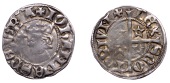 John Baliol (1292-1296), Second coinage, Sterling, class II, no mint name [Berwick-upon-Tweed], four mullets of five...