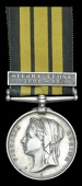 East and West Africa 1887-1900, 1 clasp, Sierra Leone 1898-99 (Capt: J. E. Benbow, A.P.D.) extremely fine	 £300-£400