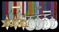 Seven: Brigadier P. F. C. Bloxam, C.B.E., Royal Army Pay Corps, late West Yorkshire Regiment, who, for his services...