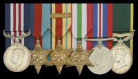 A good Second World War ‘B.E.F. 1940’ operations M.M. group of six awarded to Signalman A. Coxon, Royal...